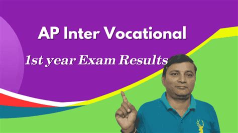 1st year vocational bridge course results|Andhra Pradesh Intermediate First Year Results 2023 .